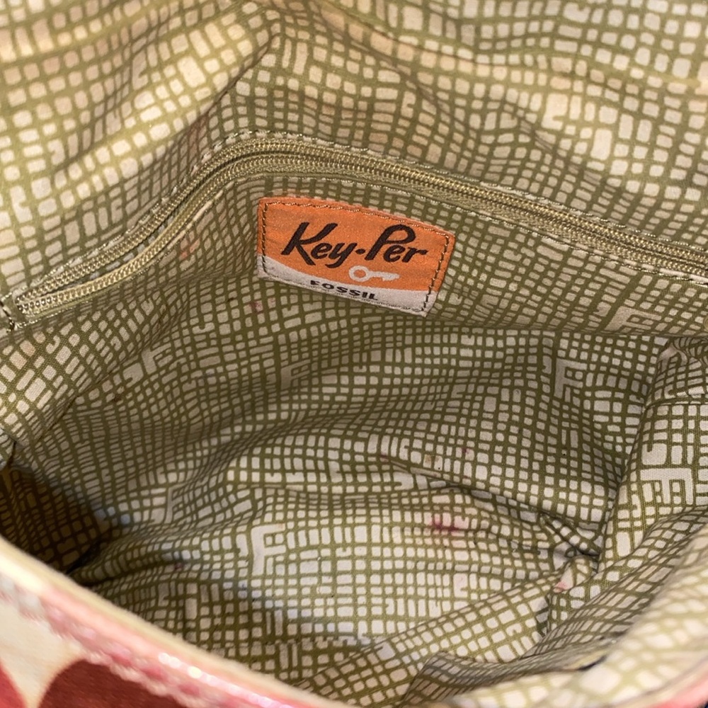 Fossil Crossbody Floral Coated Canvas - image 5